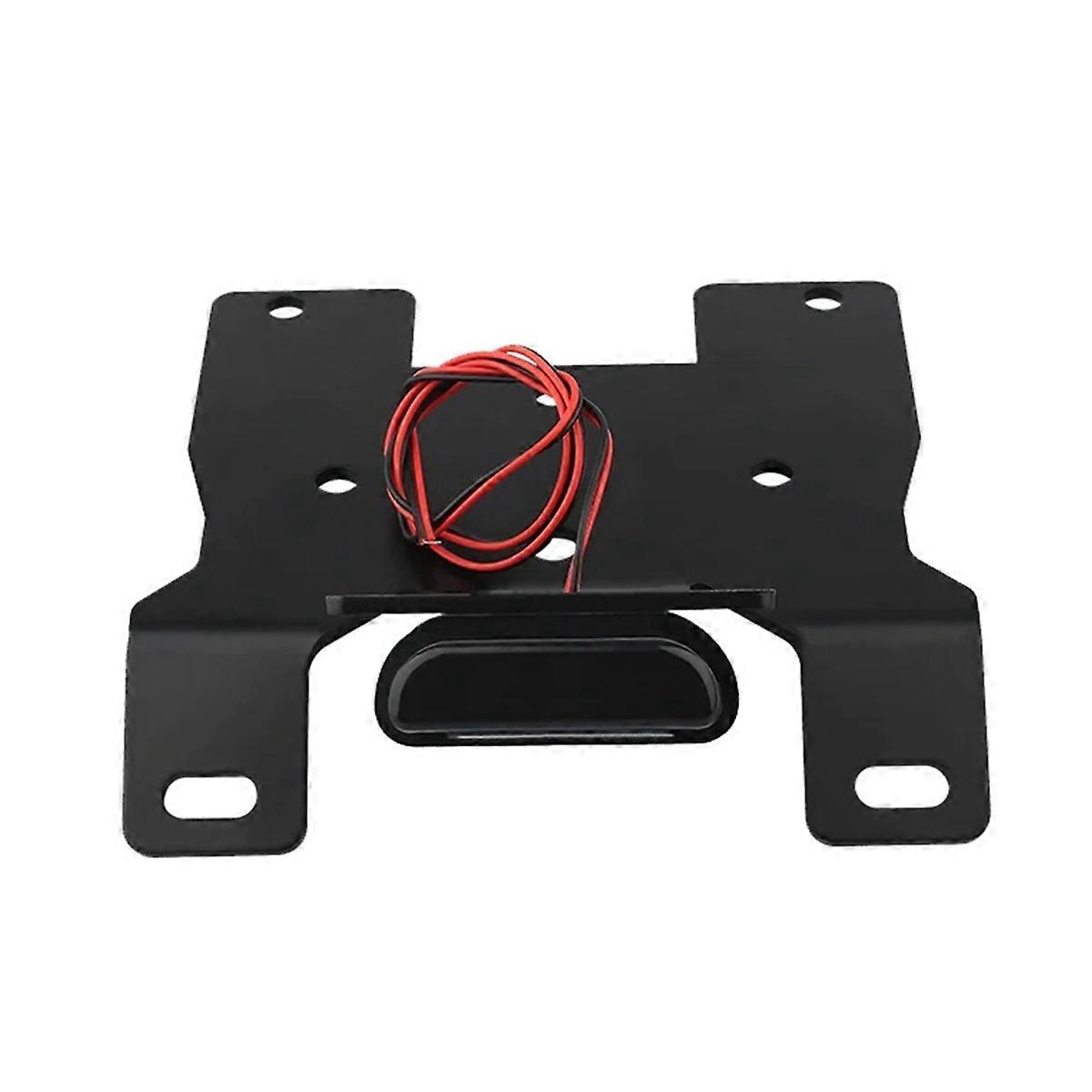 Motorcycle License Plate Holder Tail Light Turn Signal Bracket Tidy Eliminator for Monkey 125 2018-2023
