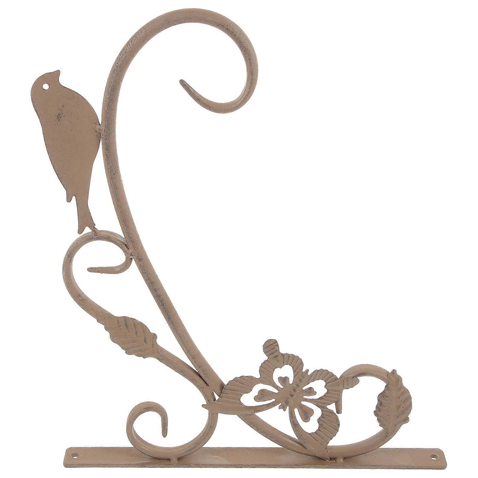 Flowerpot Hanging Bracket Hook Wall Mount for Indoor Decoration 5Sets