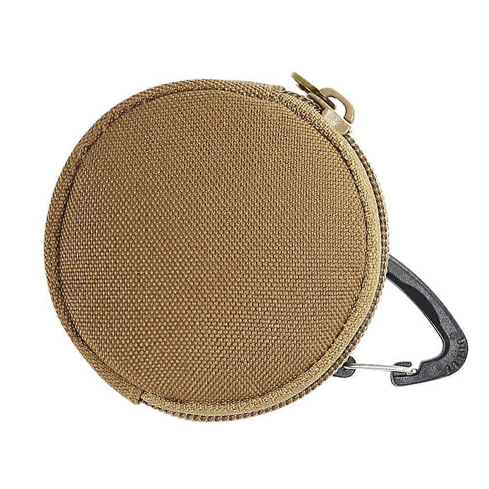 Coin Purse Zipper Pouch for Decoration 2Pcs with Sturdy Zipper Keychain