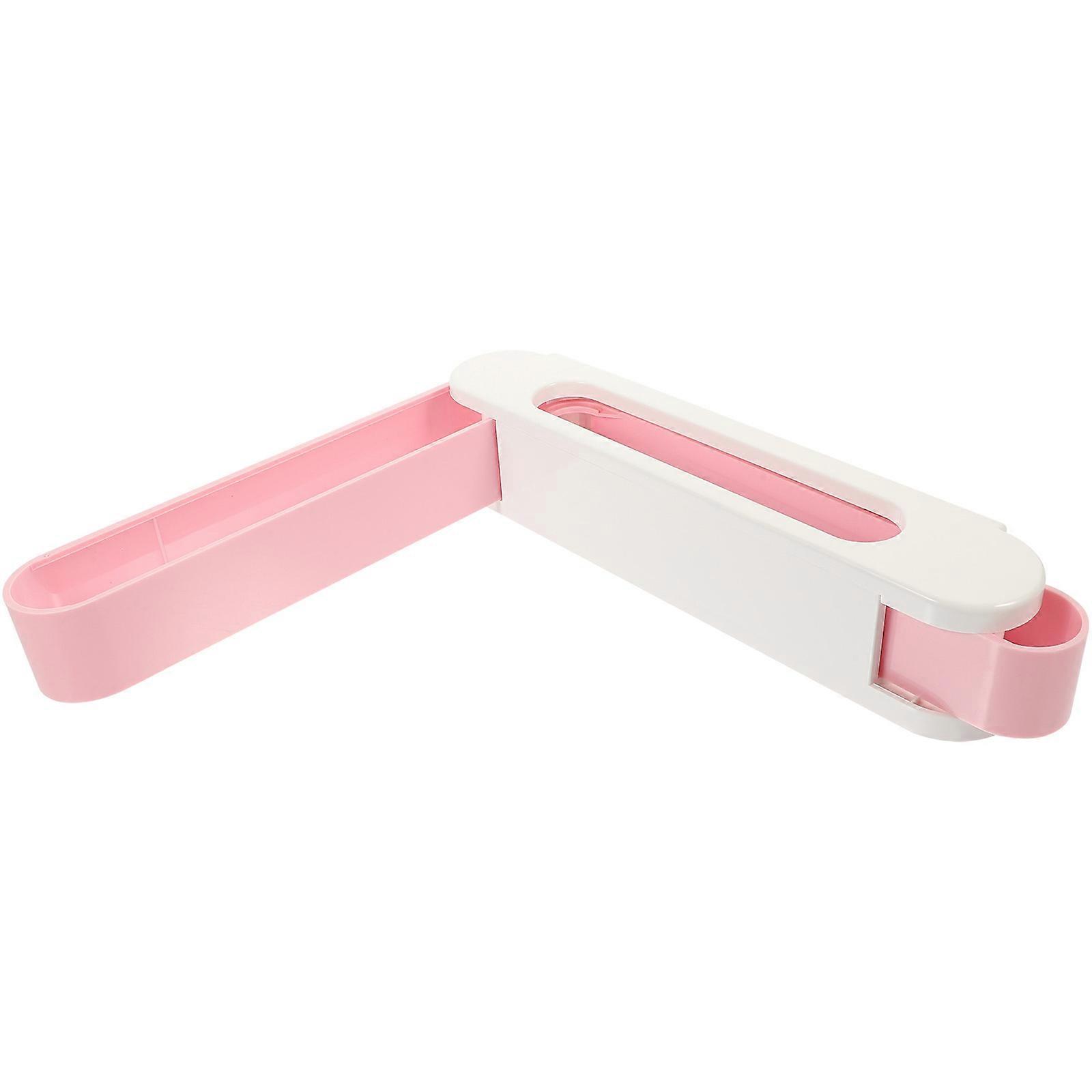 Pink Shoe Mounted for Storage Use 3Pcs No Punching Slipper Holder