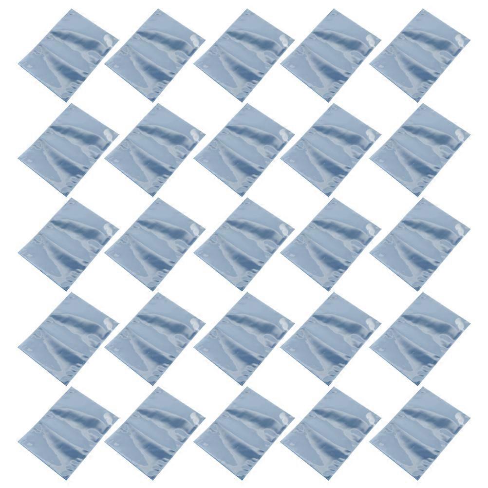 Shielding Main Board Bag Blue Translucent Self-Sealing 300Pcs Storage
