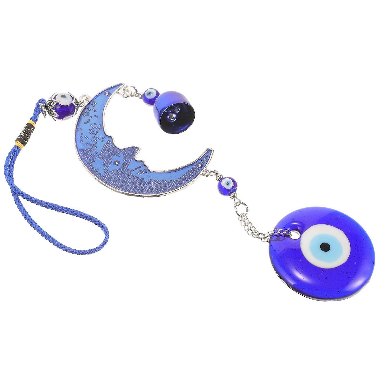 Blue Evil Eye Hanging Decor Wall Ornament for Protection 3Pcs