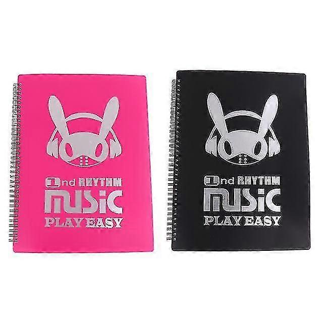Twist Ties & Bag Clips Music Sheet File 2x Sheet Music Folder Instrument File Folder N00874