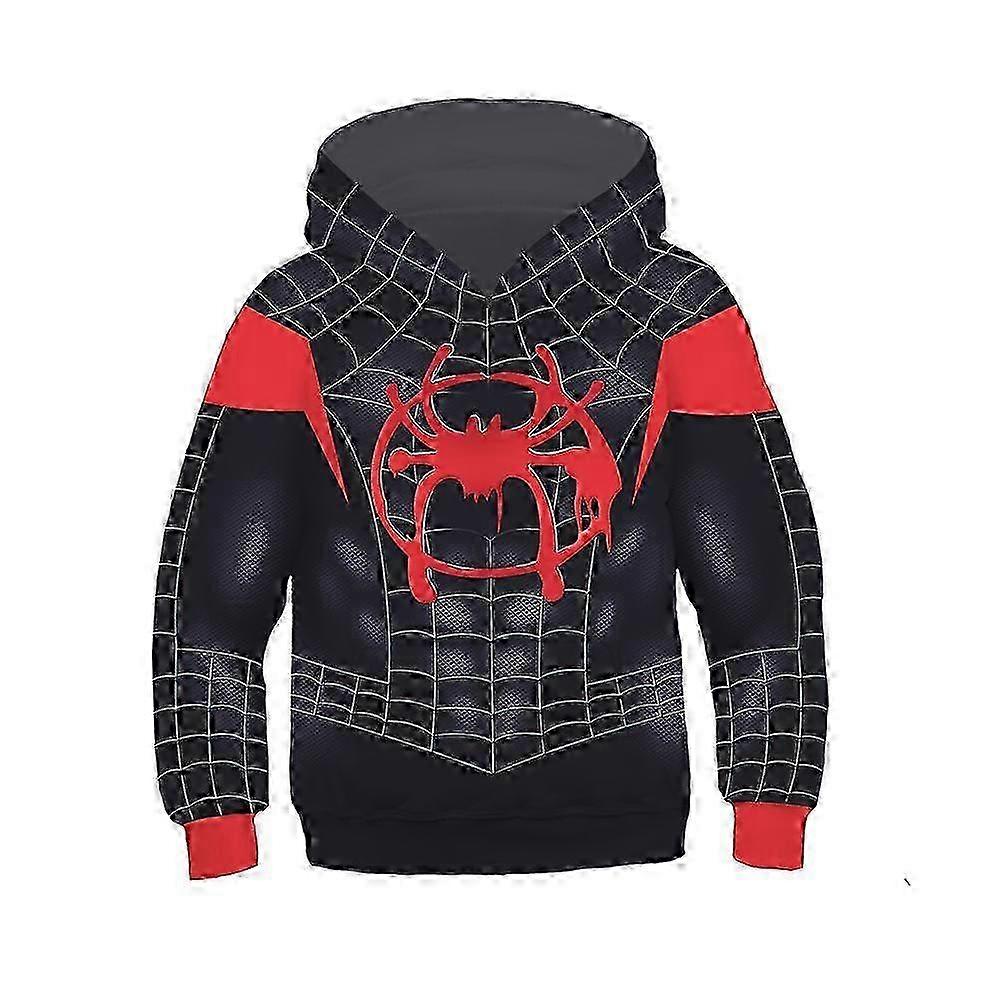 Spider-Man: Into the Spider-Verse 4-13 Years Kids Hoodies Coat Gwen Venom Sweatshirt Jacket Boys Girls Hooded 2025