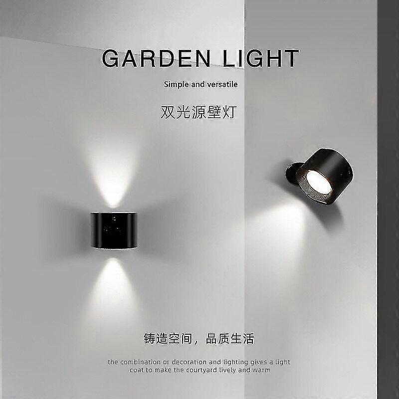 2025 Magnetic Wall Lamp Multifunctional Bedside Lamp Remote Control Double-sided Luminous Usb Rechargeable Led Wall Lamp