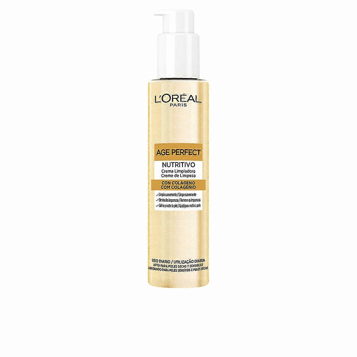 Cleansing Cream L'Oreal Make Up AGE PERFECT 150 ml
