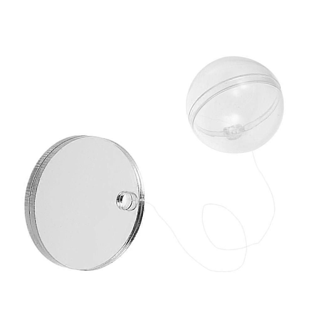 Betta Fish Tank Accessories Floating Ball Mirror for Exercise 4Pcs