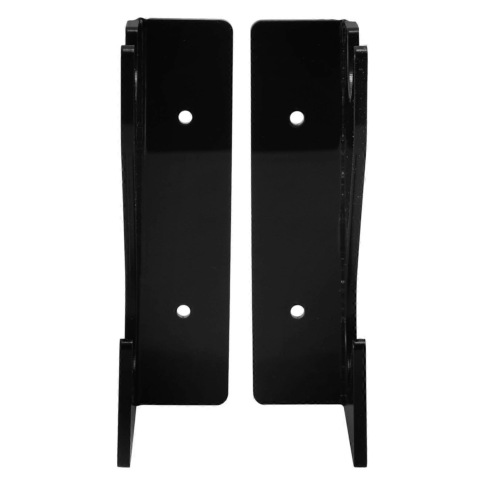 Sword Bracket Wall Mount Black Acrylic for Display 1Pair Sword Stand