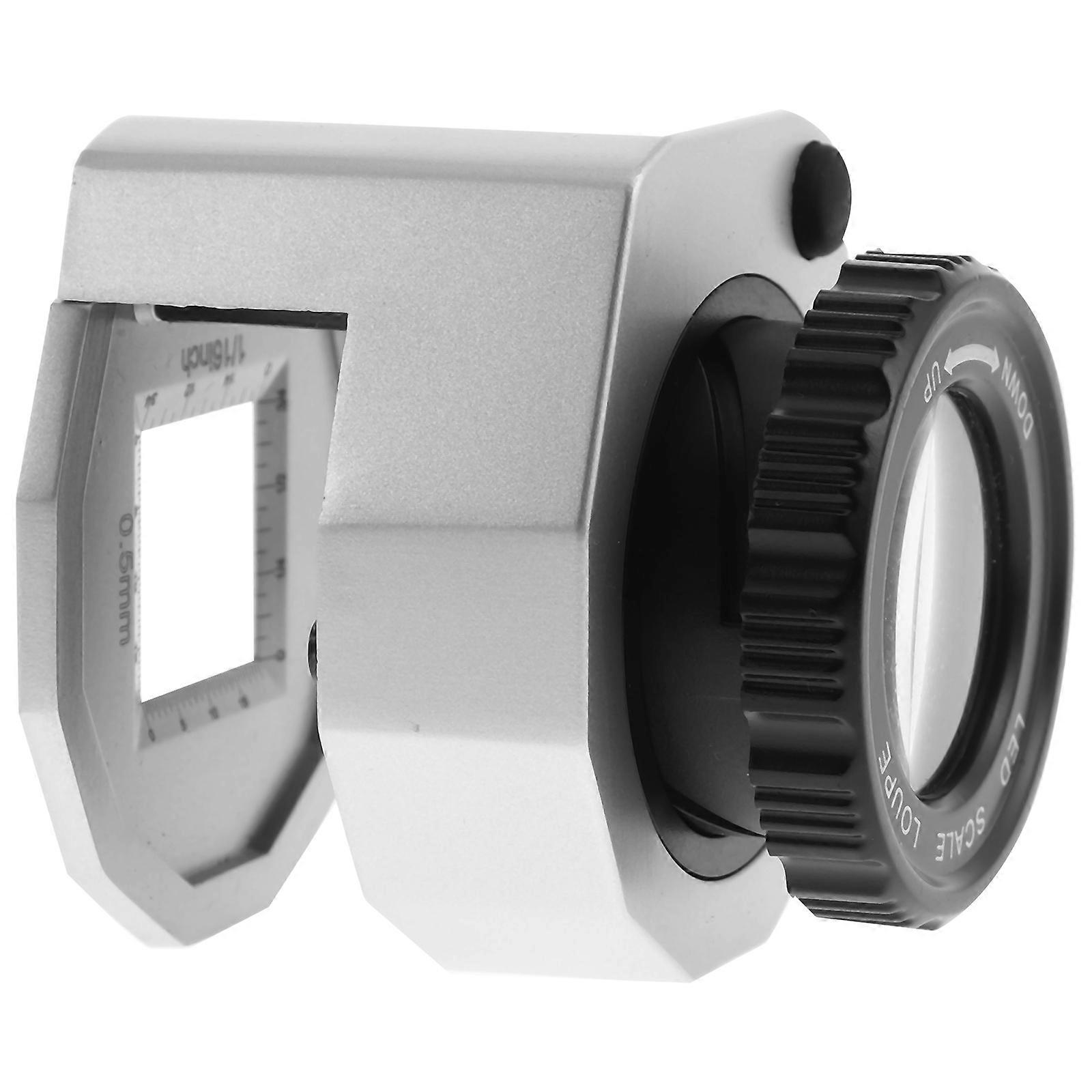 Magnifying Glass Currency Detecting LED Magnifier 2Pcs Multifunctional Set