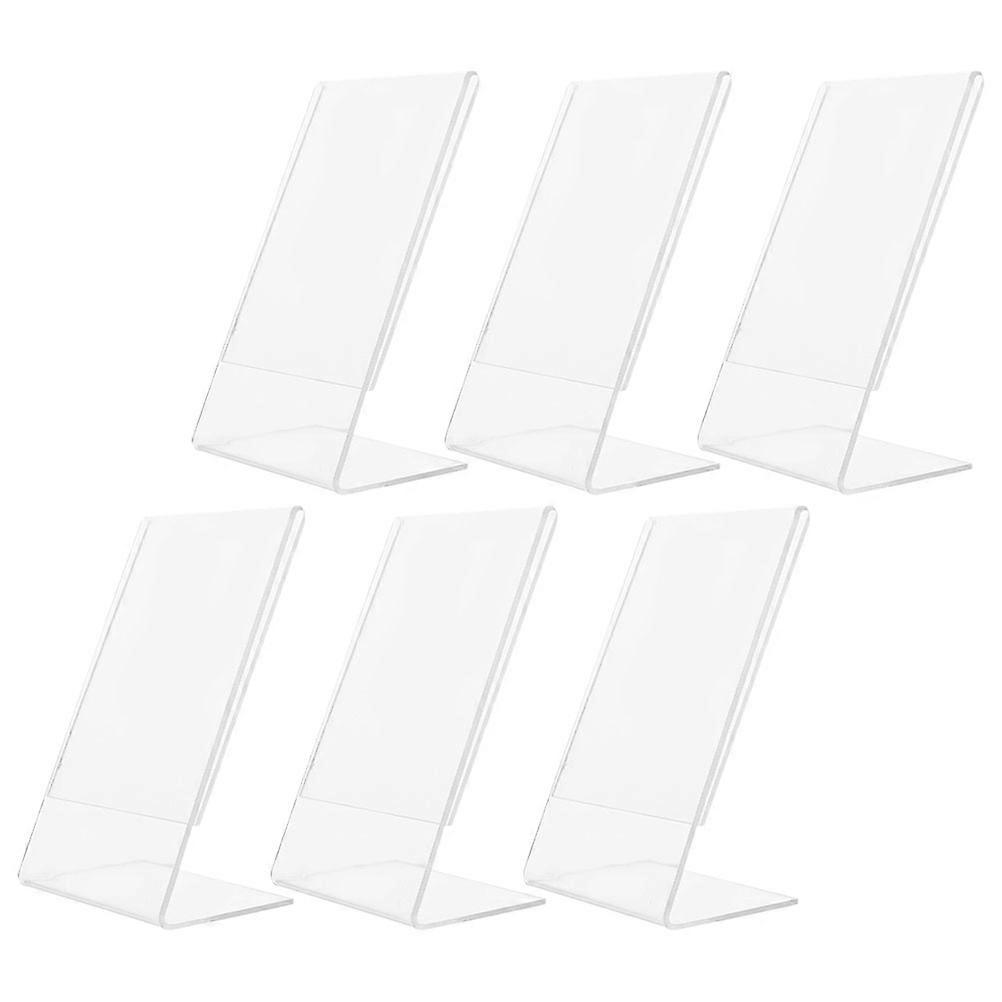 Acrylic Photo Frame 30 Pcs For Home Decor Simple Rectangular Transparent Photo Display Multipurpose