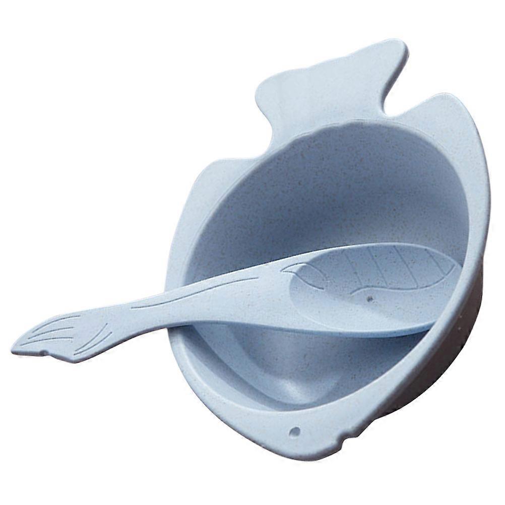 Cereal Straw Bowl Sturdy Outdoor Camping Classic Shape Synthetic Material 6.2×4.7×1.5in 1 Set