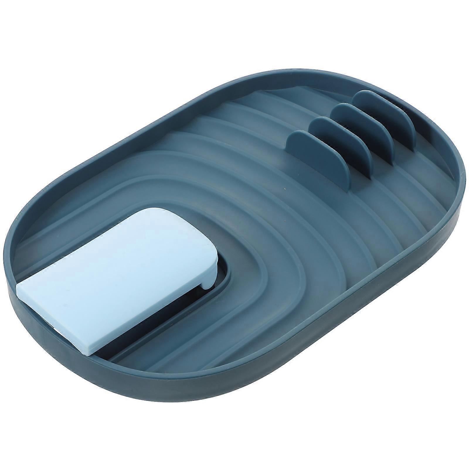 Pot Lid Organizer And Spoon Rest 3Pcs Stylish Accessory For Countertop Storage And Utensil Holding