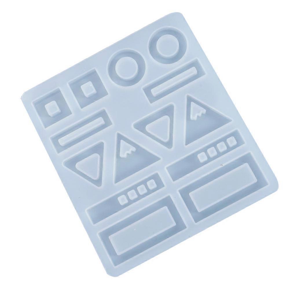 Earring Making Mold Silicone Tools for DIY Jewelry 6Pcs Set