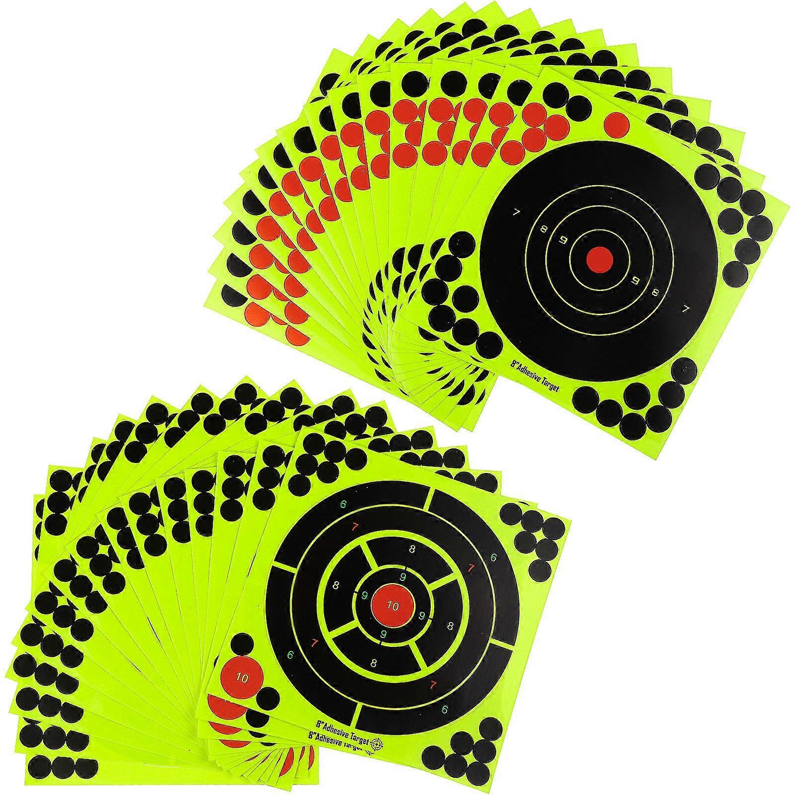 Papers Stickers Adhesive Aiming Papers for Target Practice 120Pcs