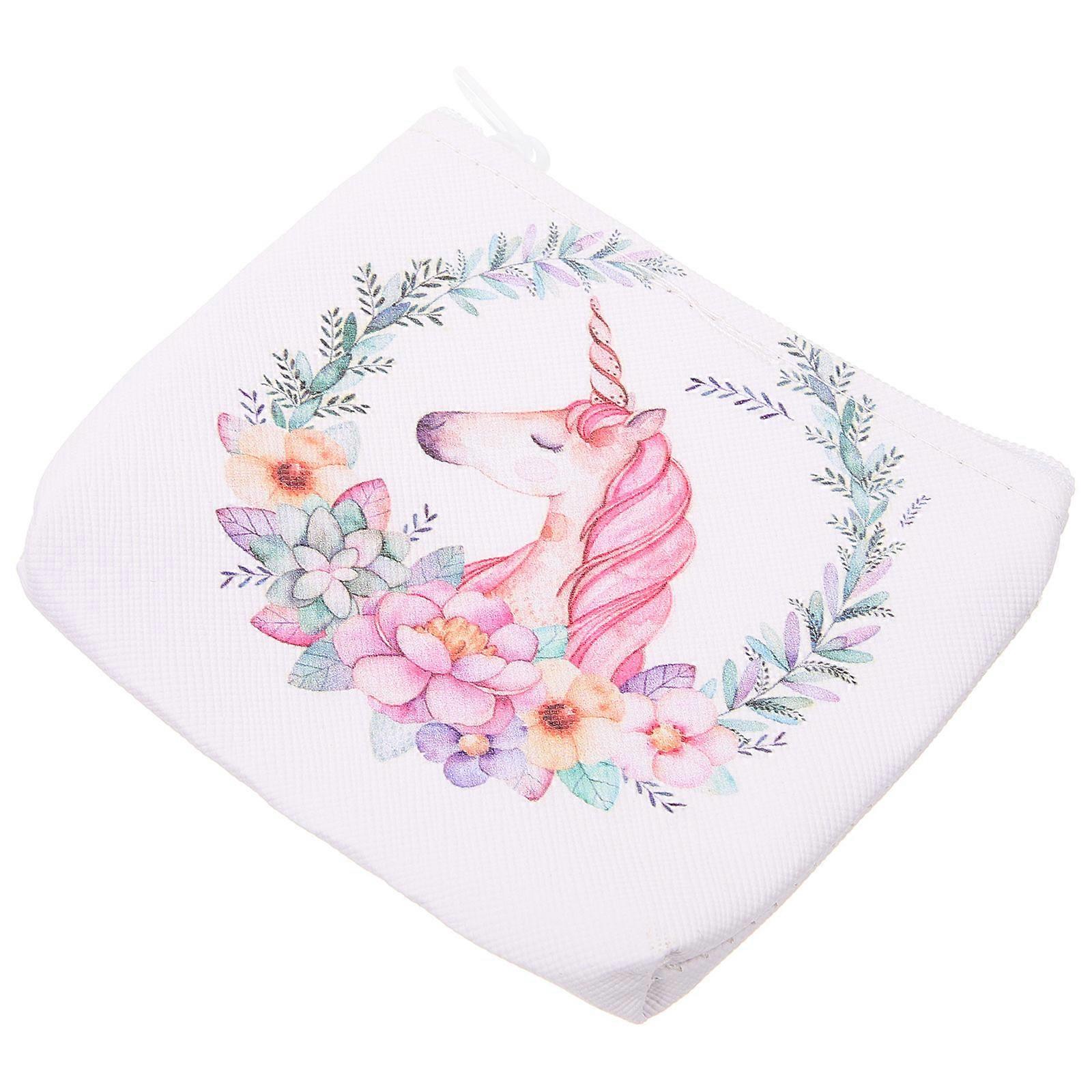 Decorative Unicorn Purse Small Purse for Storage Use 2Pcs Portable