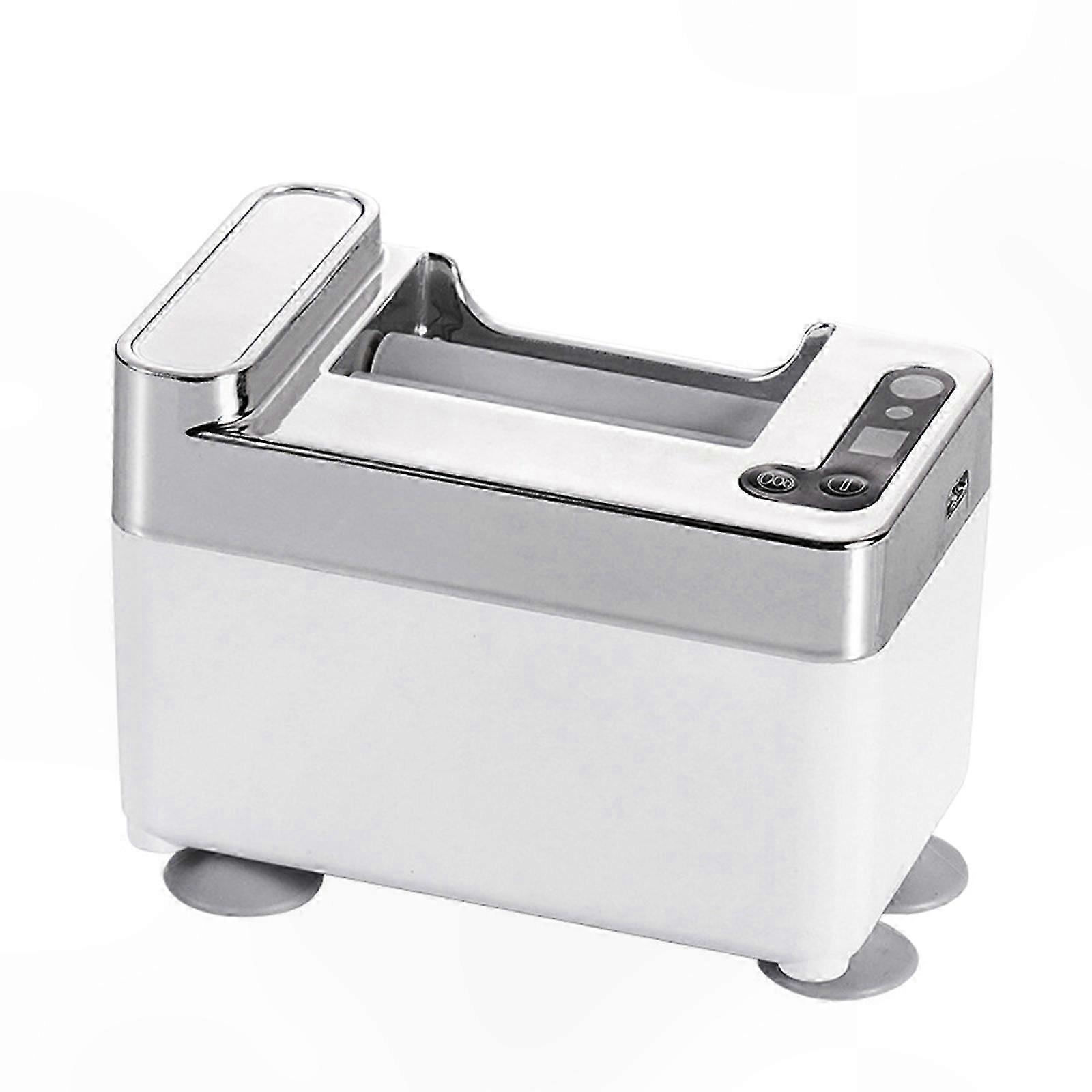 Smart Touchless Toothpaste Dispenser with Adjustable Settings and USB Rechargeable Feature in White