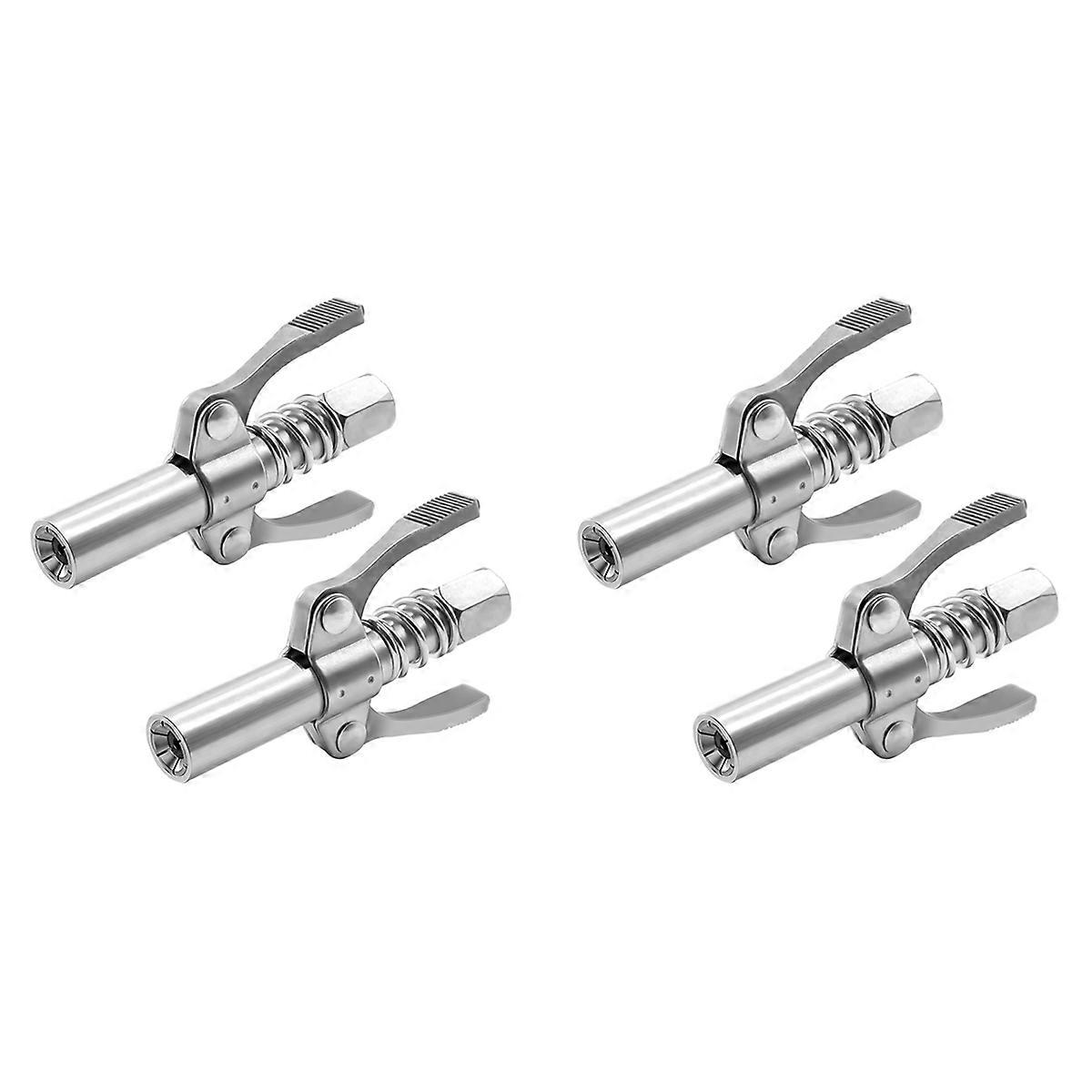 2Pcs Double Handle Grease Nipple Coupler
