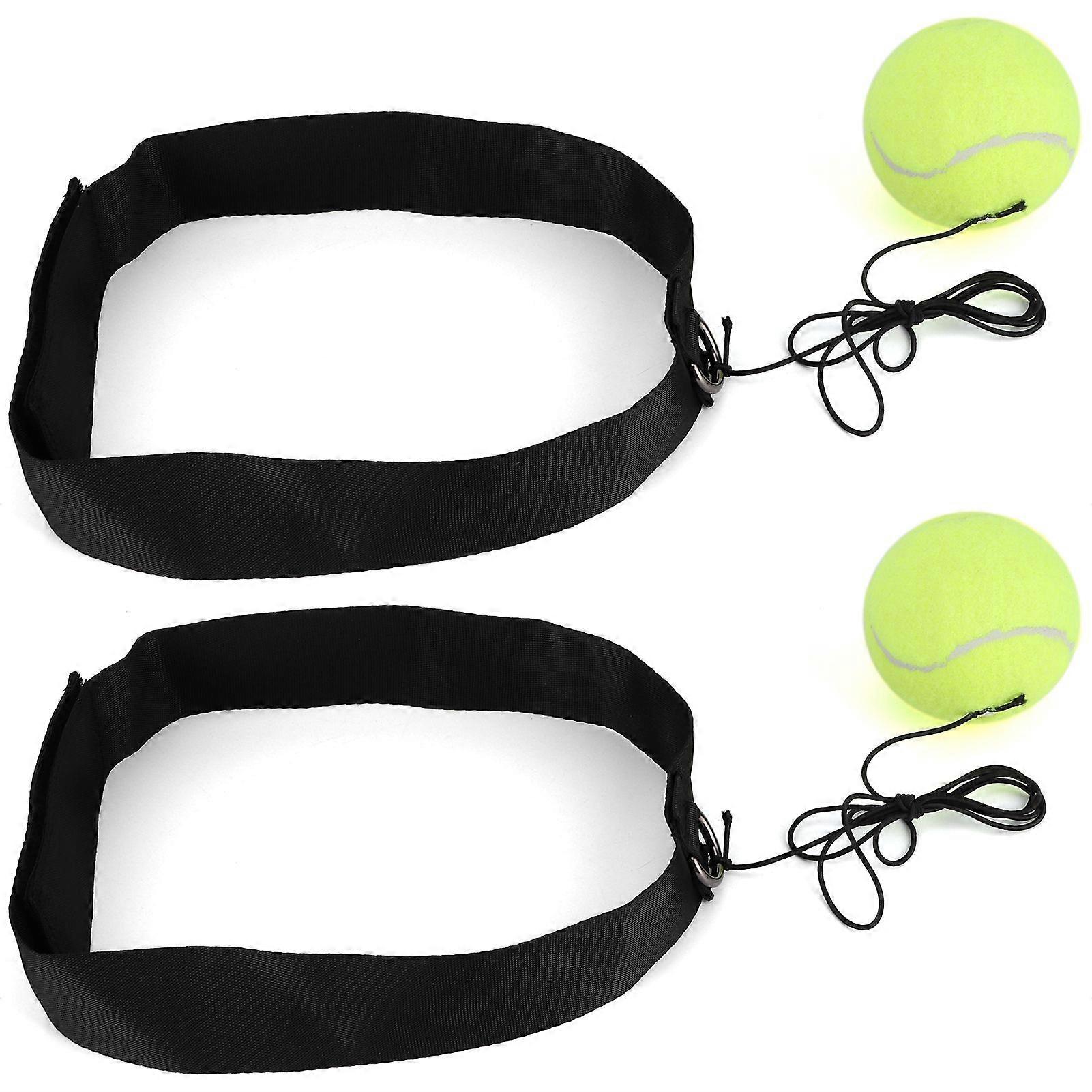 2pcs Boxing Fight Ball with Head Band Speed Reaction Training Gym Exercise Equipment