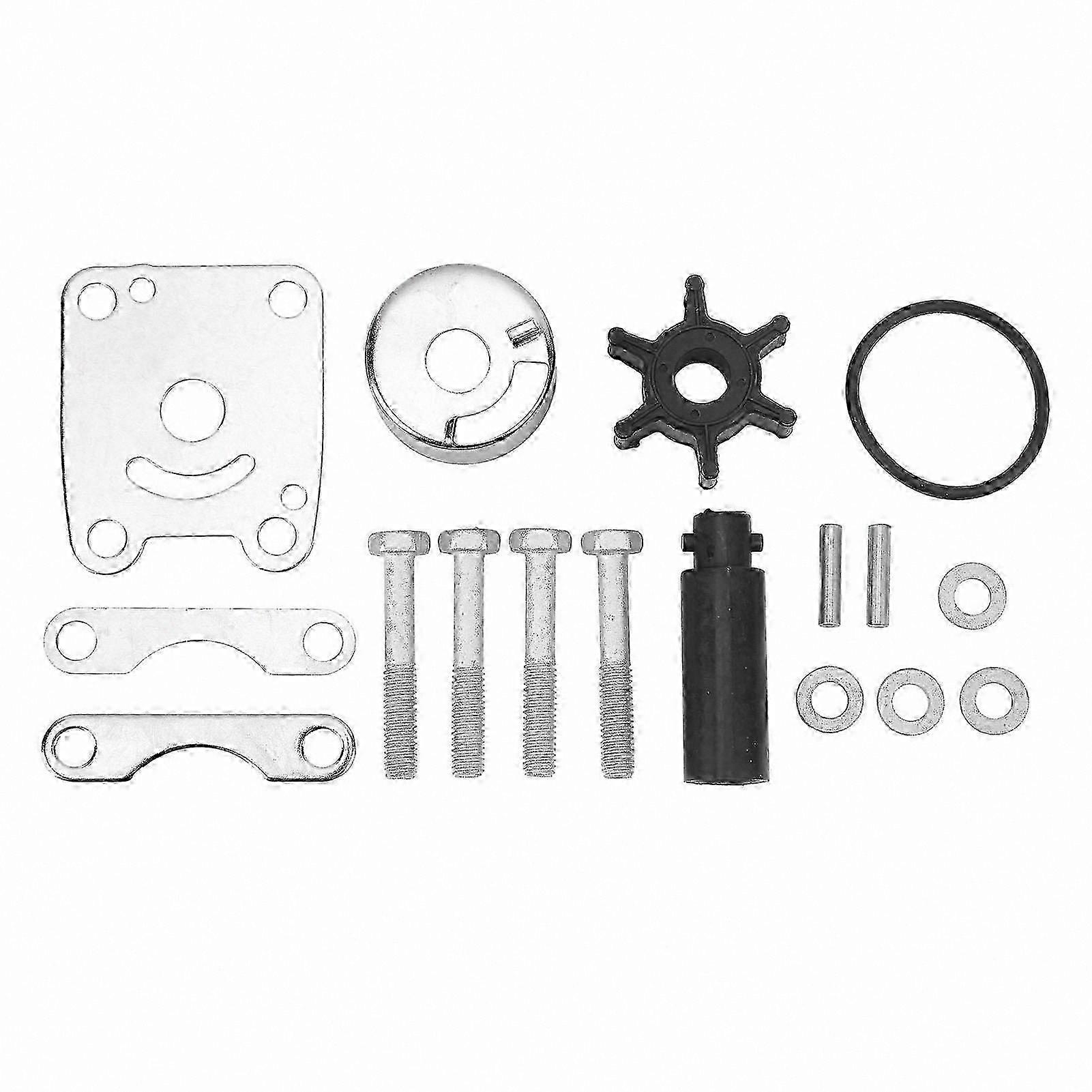 Impeller Rebuild Kit for 3HP Outboard Motors 6L5 W0078 00 Water Pump Repair Set Compatible with 3MSHQ 3MLHP 3MLHT 3MSHA 3MSHT 3MSHU Models
