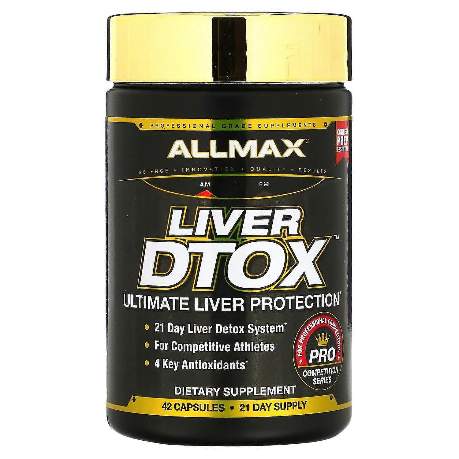 ALLMAX, Liver Dtox Ultimate Liver Protection, 42 Capsules
