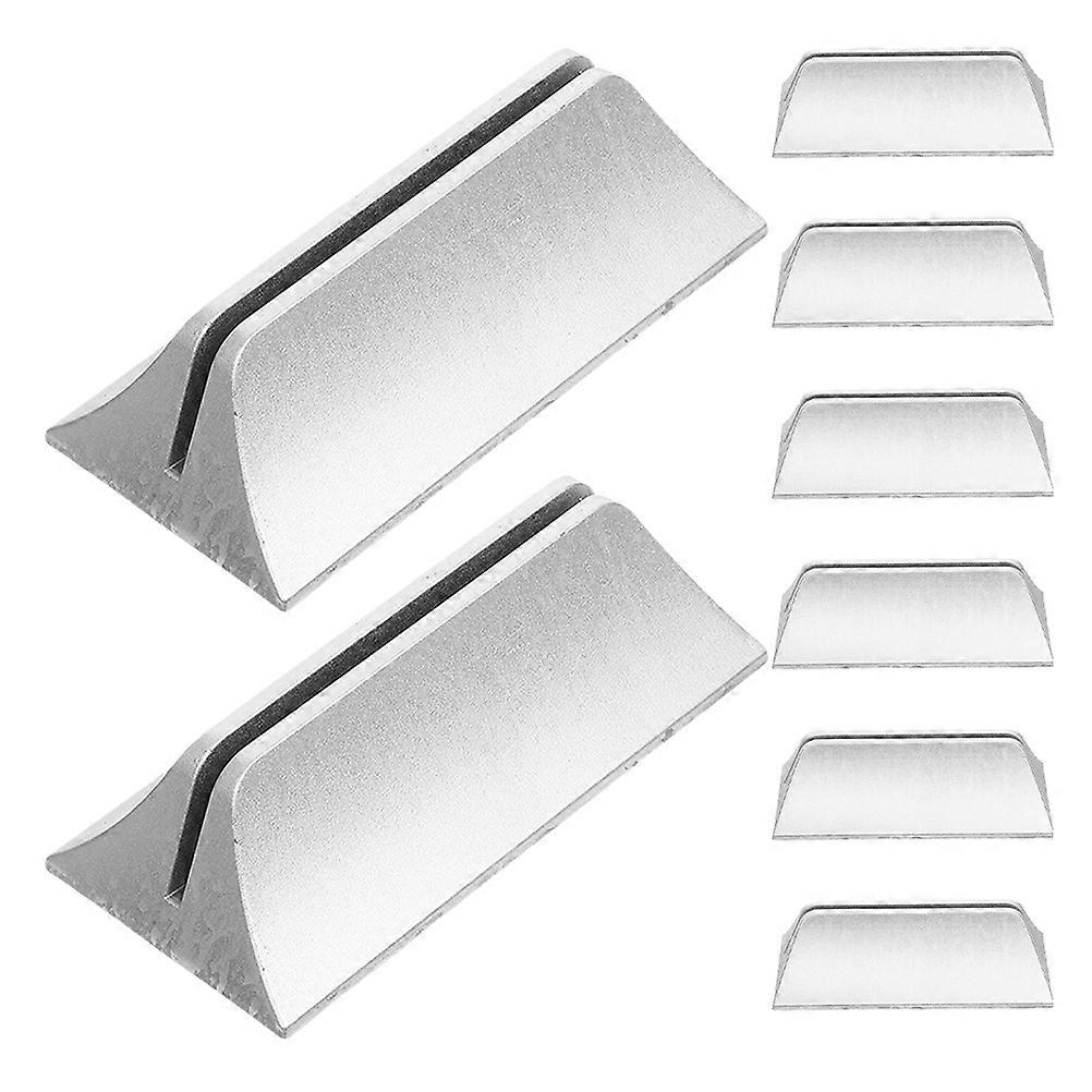 Room Divider Stand Desk Panel Clamp 8Pcs for Plastic Office Privacy Screen