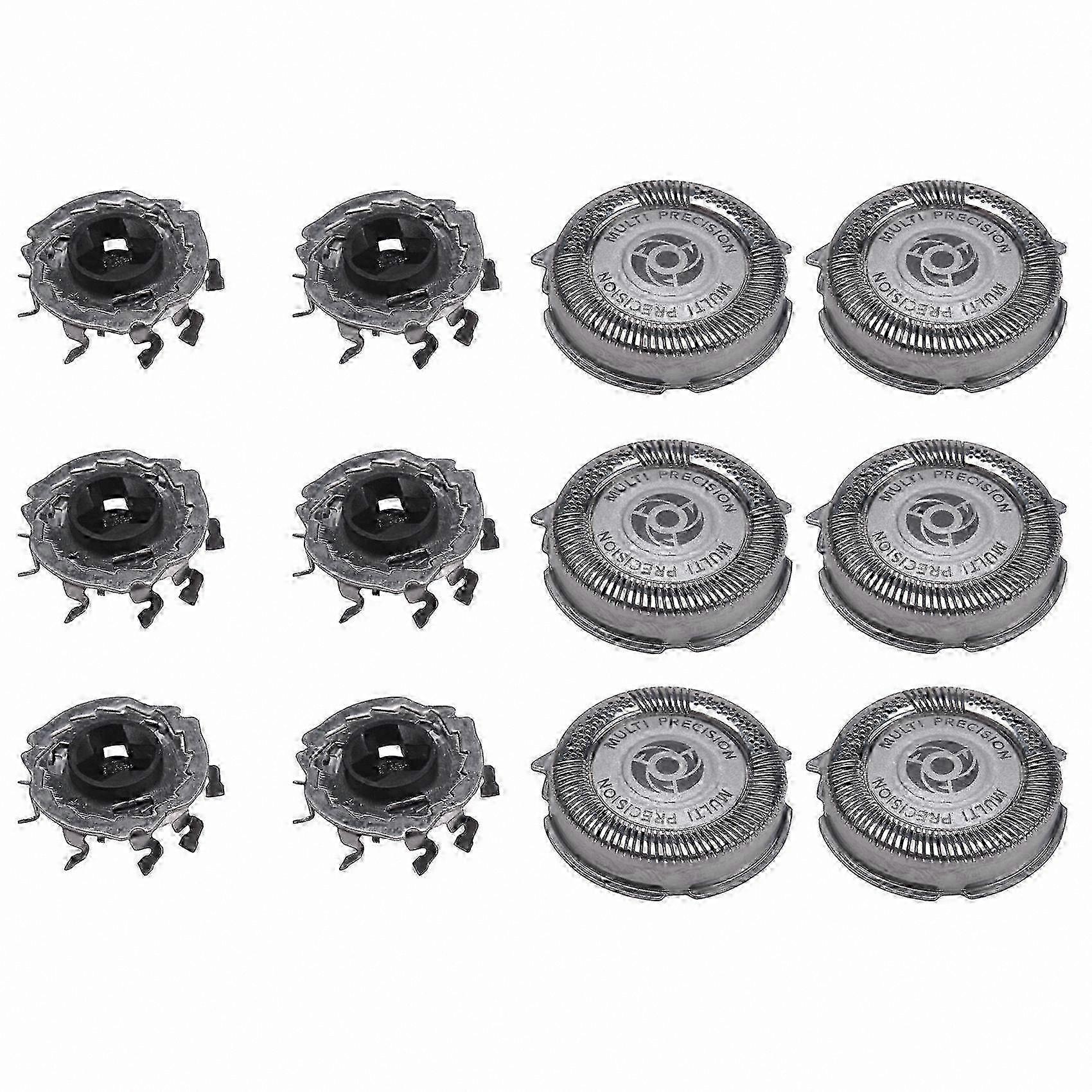6-Pack Replacement Heads for Series 5000 Electric Shavers, Compatible with SH50 Model