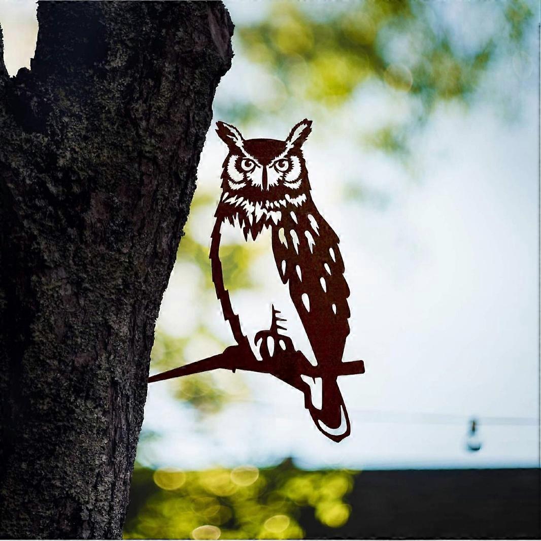 PC Decorative Owl  Garden Stake Outdoor Decoration for Tree