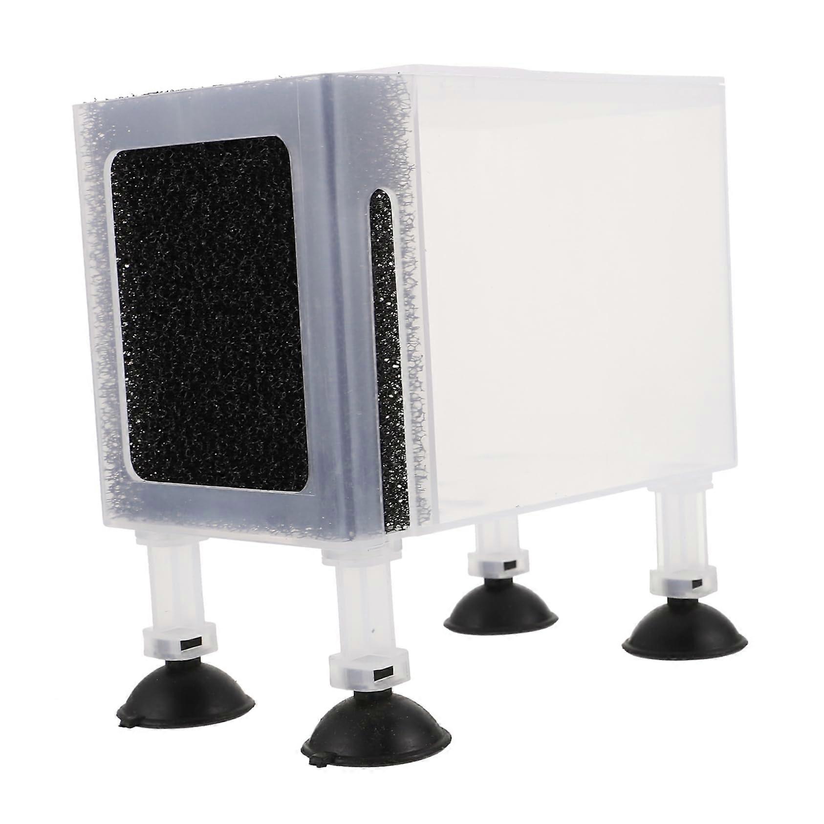 Protective Pump Case Plastic Box for Outdoor Water Feature Pump, Suction Box Filter Sponge, Aquarium Accessory