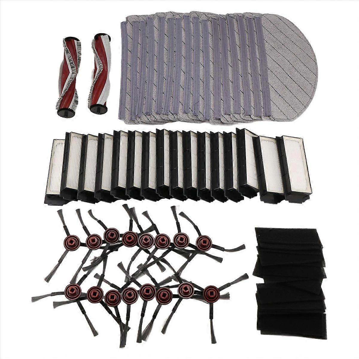 For C12 / C12 Plus Main Side Brush Hepa Filter Mop Cloth