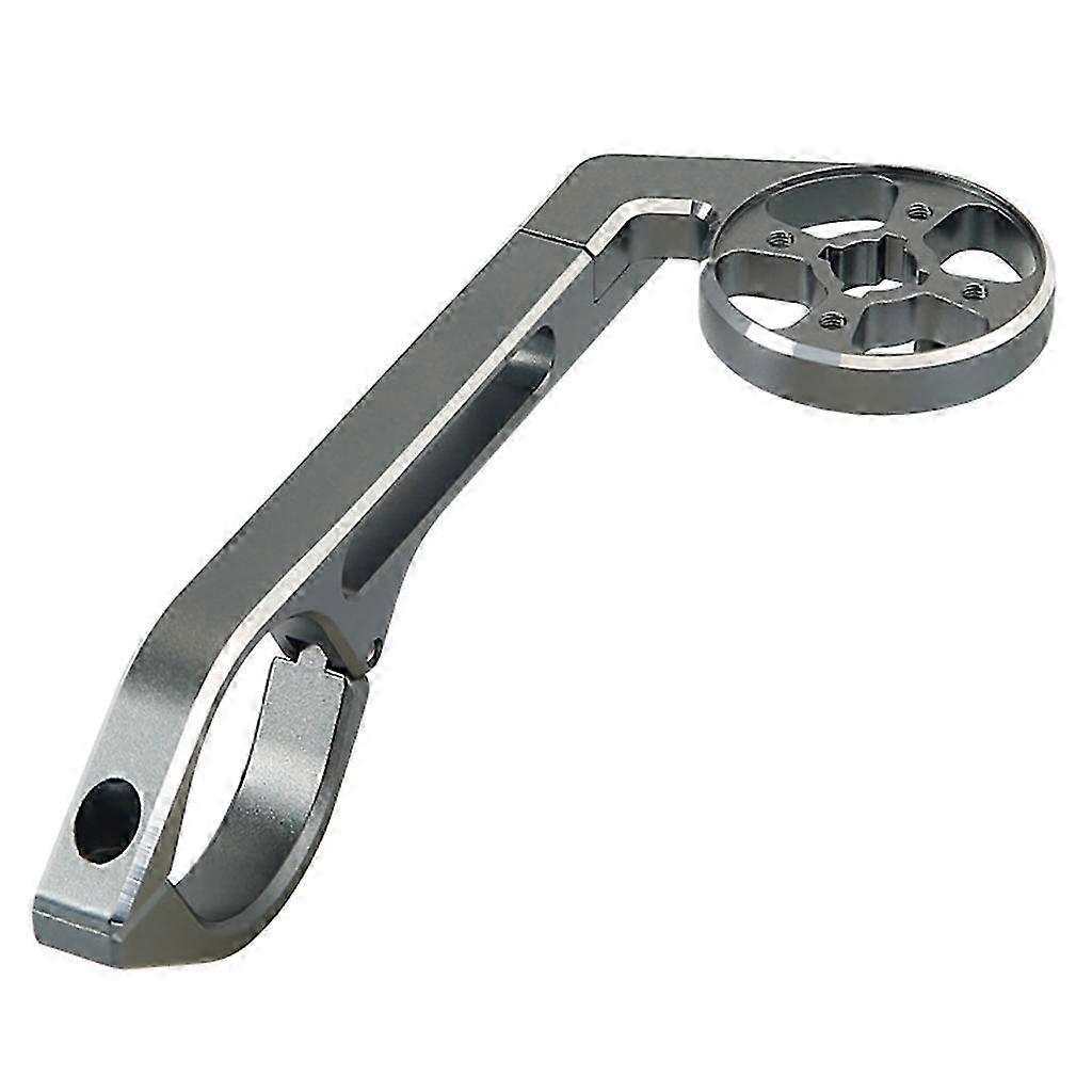 Bicycle Computer Holder Speedometer Odometer Handlebar Extension Front Mount Handlebar Rod Computer Mount Bracket Grey 25-26s