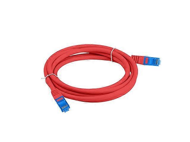 Lanberg Patchcord S/ftp Cat.6a 0.5m Red Lszh