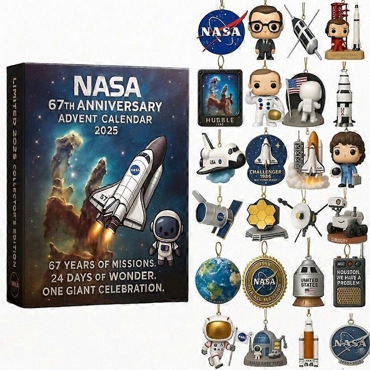 Ημερολόγιο Advent Χριστουγέννων 2025 - Χριστουγεννιάτικο δώρο για παιδιά, ημερολόγιο αντίστροφης μέτρησης 24 ημερών, κουτί τυφλού Anime, ακρυλικά στολίδια, επαναχρησιμοποιήσιμο χριστουγεννιάτικο δέντρο