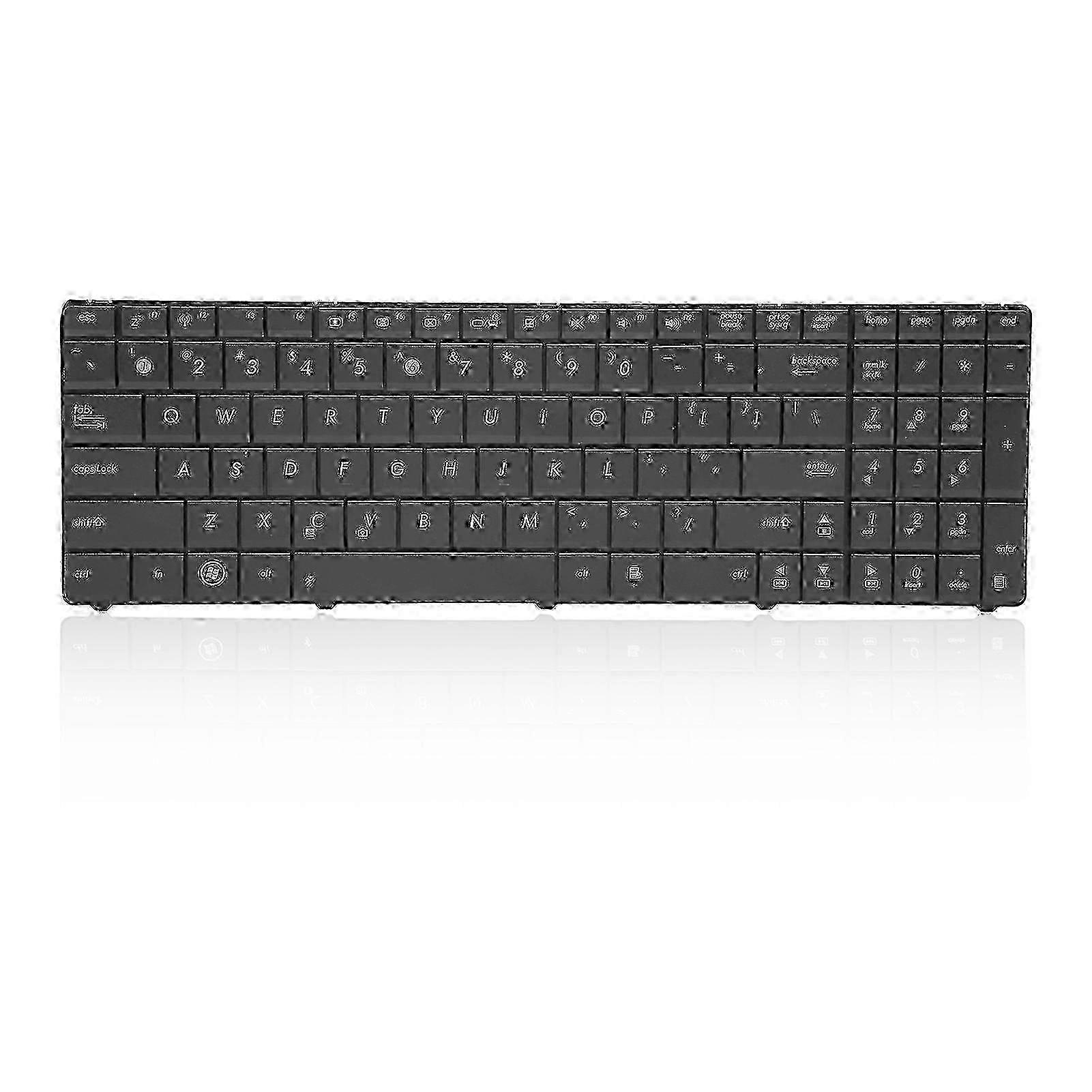 Replacement 102 Key Aluminum Alloy Keyboard for X53U X54X A53U X53B K53U K53T K73T X73B Laptop Computer