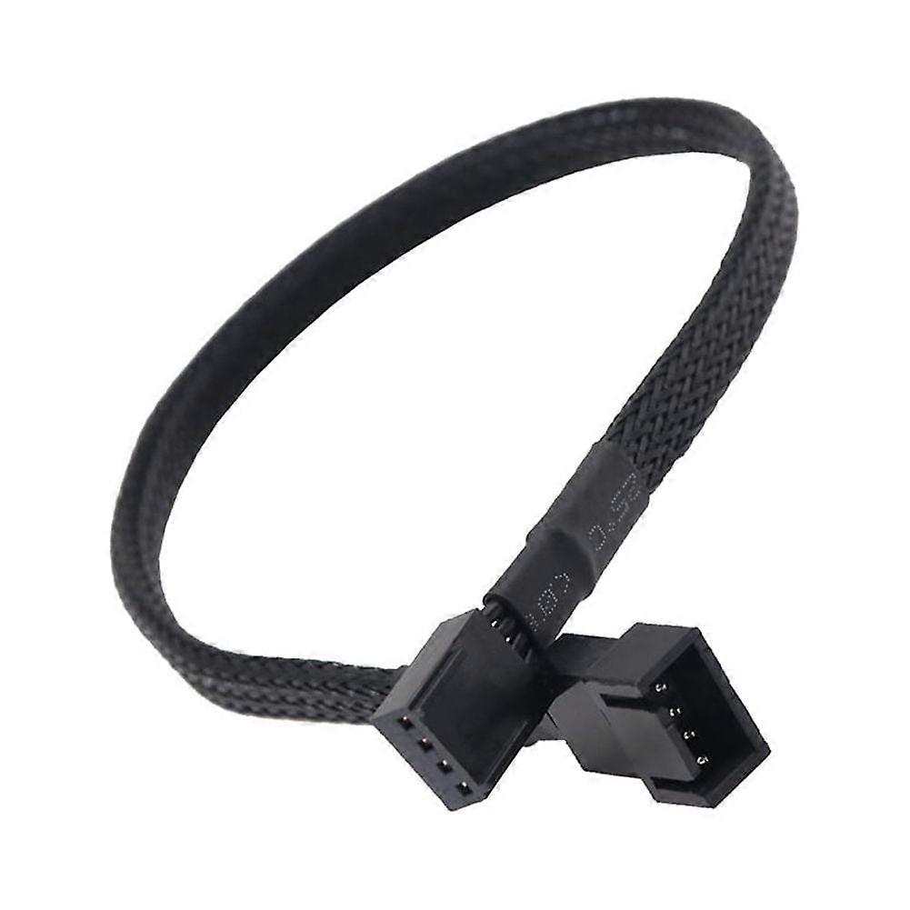 jixopn 30cm 4 Pin Computer Cooling System Motherboard PC Case CPU Fan Extension Cable
