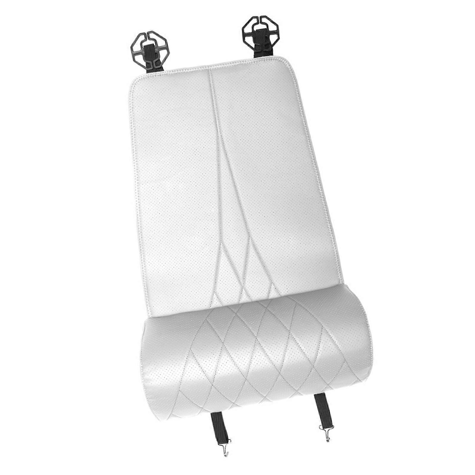 Ergonomic Automotive Seat Pad with Extended Thigh Support Breathable Leather Easy Installation Universal For Auto Multicolor