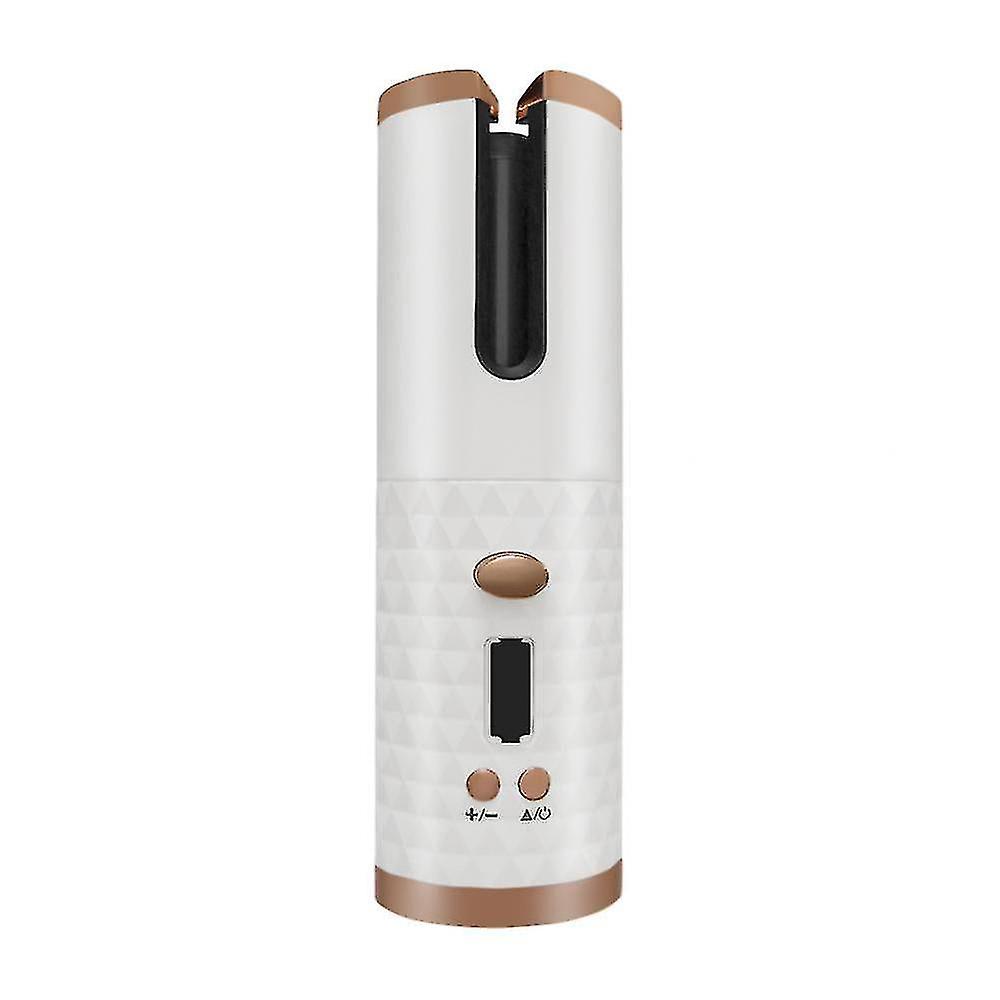 Hair Bun Volume Shapers Cordless Automatic Hair Curler Usb Rechargeable Curling Iron Curls Waves Lcd Display Curly Rotating