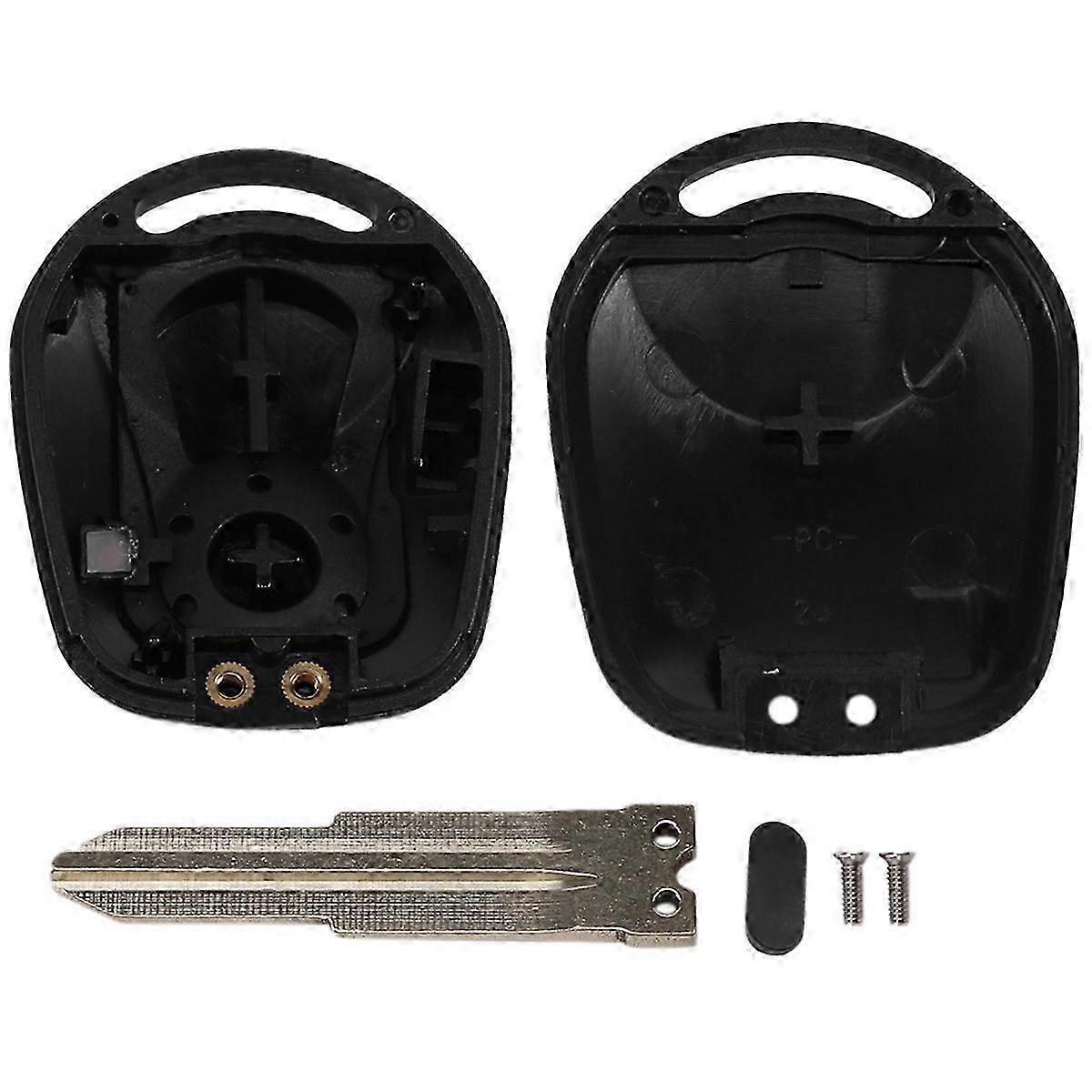 Télécommande 2 boutons clé pour Ssangyong Actyon kyron rexton