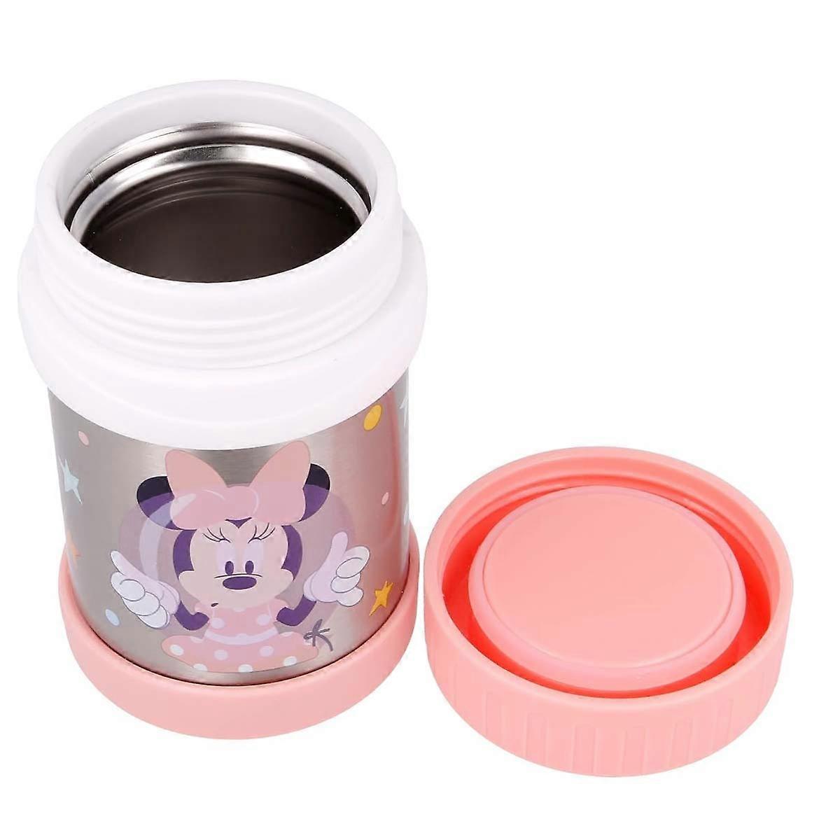 Isothermal Food Container 284ml with Airtight Lid, Pink