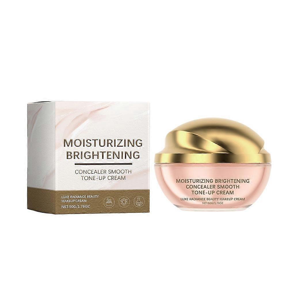 For Tone-Up Cream 50g Multi-Action Moisturizing Brightening Concealer SPF Lightweight Daily Face Base