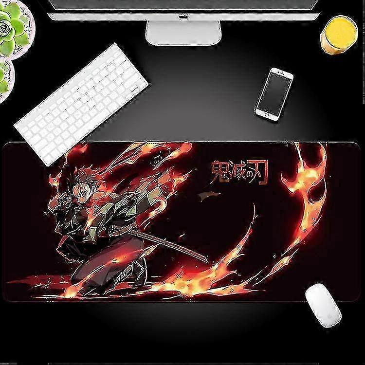 Demon Slayer Animation Peripheral Mouse Pad Large Desktop Use Gift-style Ah