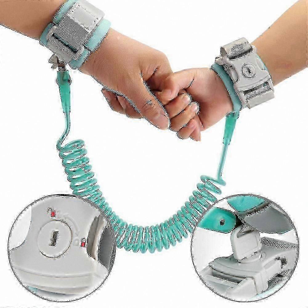 Child Safety Wrist Strap with Locking Feature for Secure Outdoor Playp