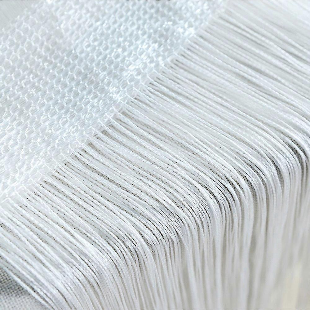 WRXMIJNHGSA Curtain String Curtains Patio Net Fringe for Door Fly Screen Windows Divider Cut to Size
