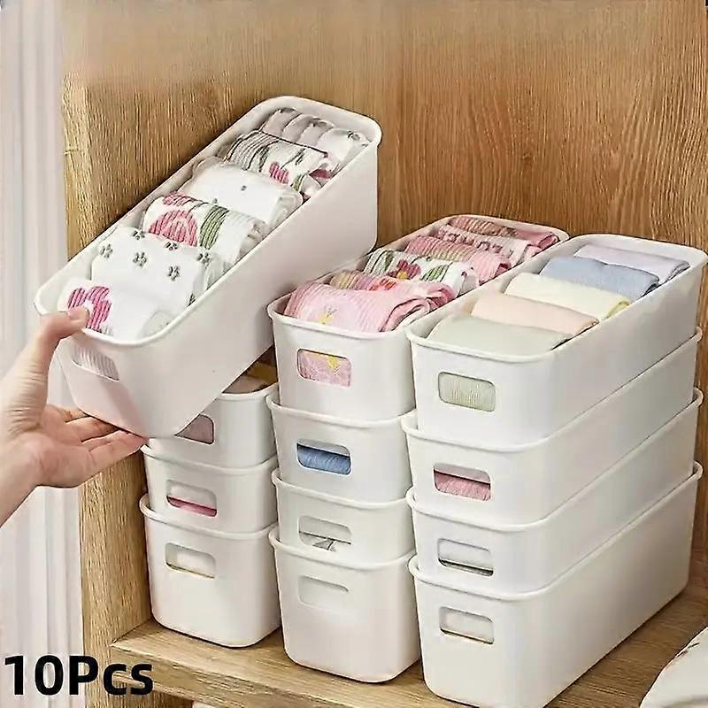 Drawer Organizer Box, 10pcs Multi-purpose Open-top Drawer Organizer Boxes for Phone Cases, Bedside Essentials, and Home Organization