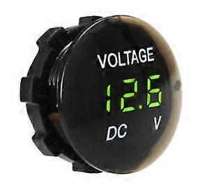 Voltmeter Digital Display Touch Switch Pc Dc 12-24v Led Volt Meter For Car Red