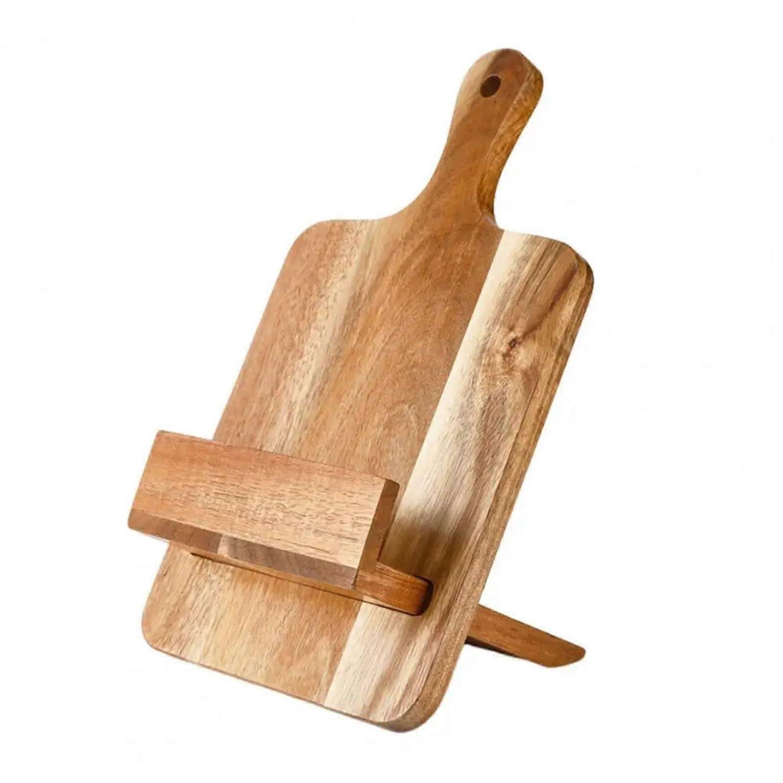 Cookbook Holders Adjustable Stand for Kitchen Counter Brown Recipe Book Holder Countertop Rack