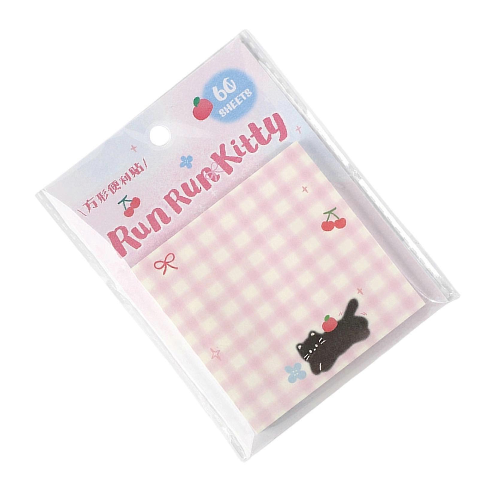 Reusable Adhesive Writing Pad Multipurpose Friendly Paper Creative Energetic Stick Notepads for Planner Decorations Multicolor