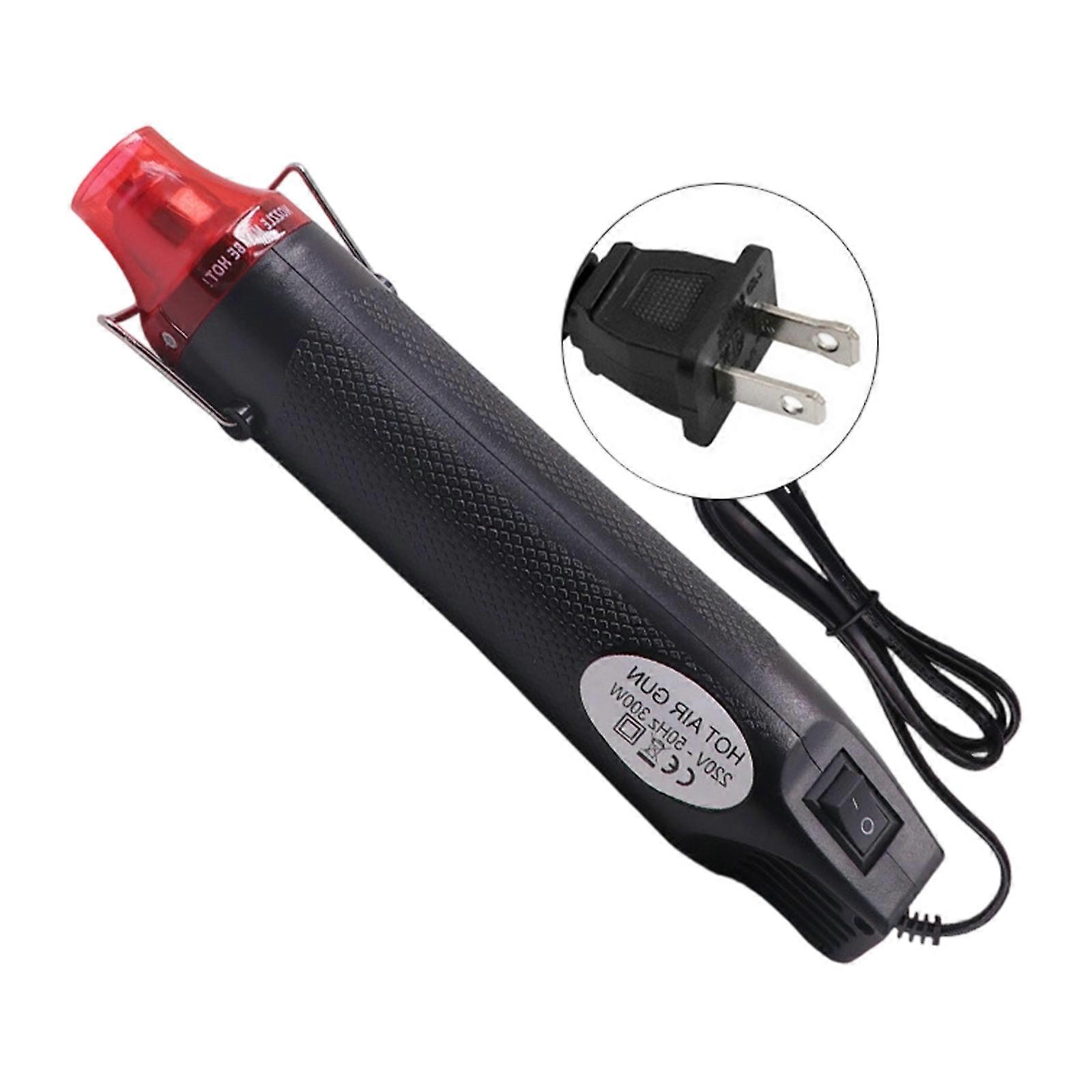Compact Heat Guns Handheld Hot Air Guns For Shrink Film Embossing Powder 200°C Fixed Temperature Plastic Welding Tool Multicolor