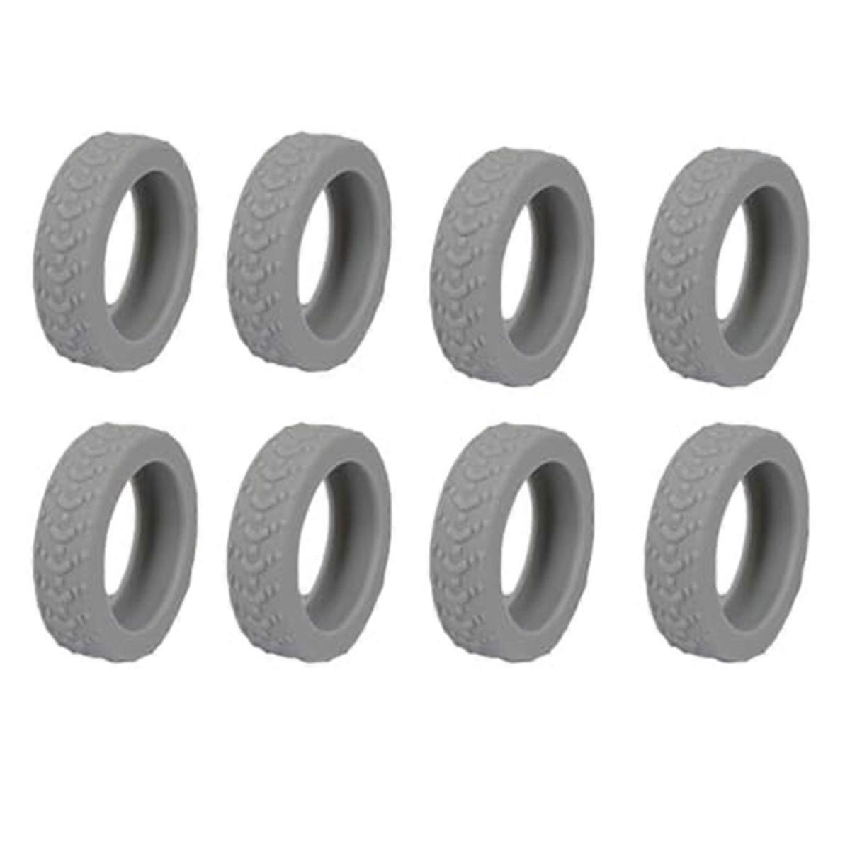 8pcs Suitcase Wheel Protector, Silent Silicone Wheel Protector, Universal Wheel Replacement Accessor
