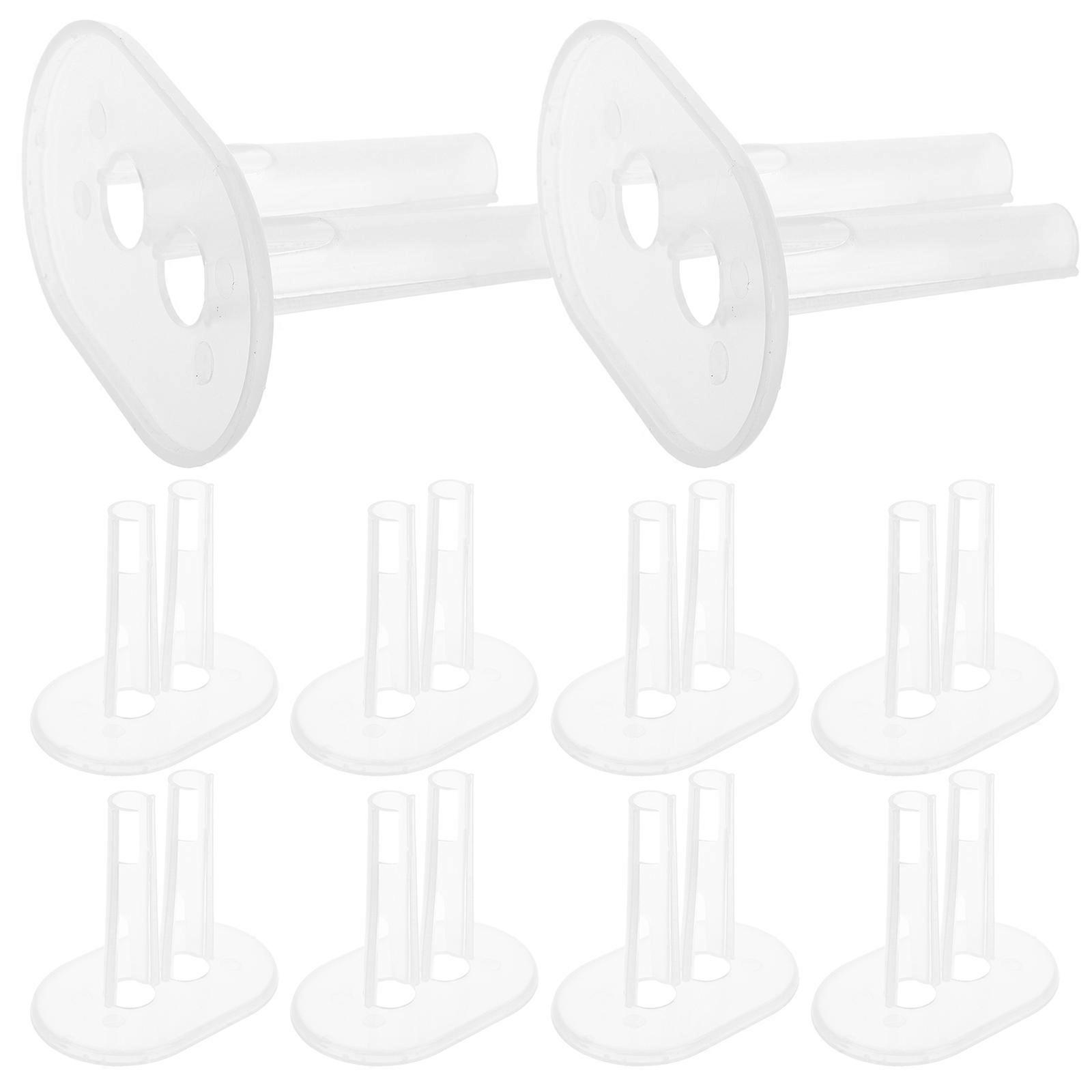 10Pcs Doll Stand Plastic Holder for Stable Display of Dolls