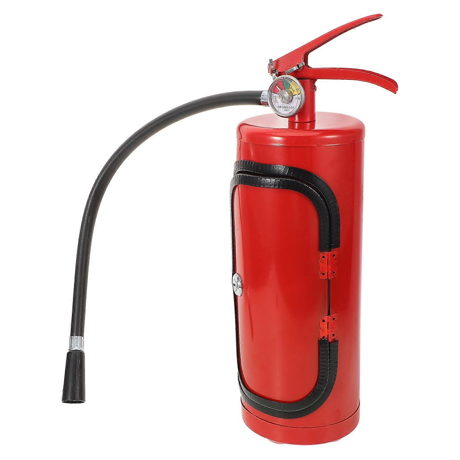Fire Extinguisher Shape Bottle Holder For Whiskey Bottle Perfect For Father's Day 40.00X12.00X12.00CM With Practical Function 1Set